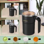 LePresso Stirmagic Auto Stirring Mug 380ml - Black - Image 5