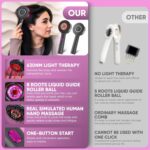 Cordless Electric Scalp Massager/Stimulator Brush with Oil Applicator - Image 6