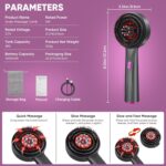 Cordless Electric Scalp Massager/Stimulator Brush with Oil Applicator - Image 3