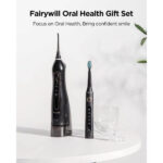 Fairywill Oral Care Combo 5020E Water Flosser + 507 Toothbrush - Image 2