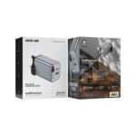 Green Lion GaN UK Plug Wall Charger with 67W Power & Type-C Cable - Gray - Image 5