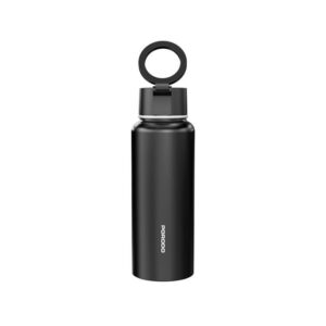 Porodo Lifestyle Magnetic Mount Water Bottle with 1L Capacity, Stainless Steel