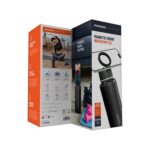 Porodo Lifestyle Magnetic Mount Water Bottle with 1L Capacity, Stainless Steel - Image 3