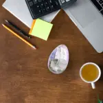 Porodo Vertical 4800 DPI Wireless Mouse - Transparent - Image 6