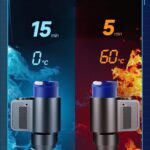 Portable Smart Car Cup Cooler And Warmer, 2-in-1 Beverage Holder - Image 6