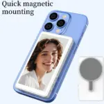 Mag Selfie Display Real time camera sync with Bluetooth, remote stand ,alone photos