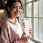 Green Lion Mug Blend Portable Juicer 500ML-White - Image 3