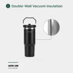 Green Lion Vacuum Tumbler 900ml Bottle - Image 2