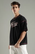 KATTIRE Focus Graphic Oversized T-Shirt - Image 4