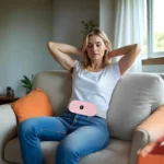 Green Lion Bloom Heat Menstrual Heating Pad - Pink - Image 2