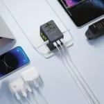 Green Lion GaN Adapter 35W 6 in 1 | 2 in 2 Cable - Black - Image 3