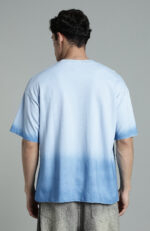 KATTIRE Gradient Premium Cotton Oversized T-Shirt - Image 4