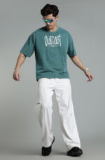 KATTIRE Outcast Wings Graphic Tee Premium Cotton Oversized T-Shirt - Image 4