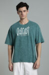KATTIRE Outcast Wings Graphic Tee Premium Cotton Oversized T-Shirt