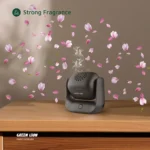 Green Lion Rotatable Incense Burner Elegant Black Aromatherapy Holder - Image 5