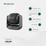 Green Lion Rotatable Incense Burner Elegant Black Aromatherapy Holder - Image 7