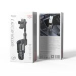 Yesido C273 2 in 1 Car Water Cup Phone Holder Black - Image 4