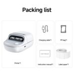 Yesido SP10 Thermal Label Printer White - Image 4