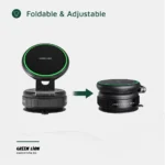 Green Lion GX-41 MagSafe Suction Phone Holder - Black - Image 6