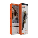 Porodo Lifestyle 4 Style Hair Iron - Black - Image 6