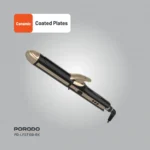 Porodo Lifestyle 4 Style Hair Iron - Black - Image 3