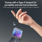 YESIDO YP87 2 in 1 2.8 Inch IPS Screen Game Console 10000mAh Power Bank with Type-C Cable - Image 4