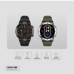 Green Lion Gear Fit Smartwatch with Bluetooth Calling – Silver - Image 3