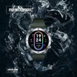 Green Lion Gear Fit Smartwatch with Bluetooth Calling – Silver - Image 2