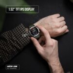 Green Lion Gear Fit Smartwatch with Bluetooth Calling – Silver - Image 5