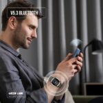 Green Lion Gear Fit Smartwatch with Bluetooth Calling – Silver - Image 4